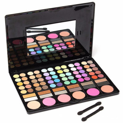 78-Color Eyeshadow Palette – Matte & Shimmer Finish for Endless Eye Looks