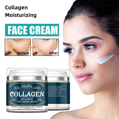 Collagen Moisturizing Face Cream for Anti-Aging, Wrinkle Reduction & Skin Firming Hydration