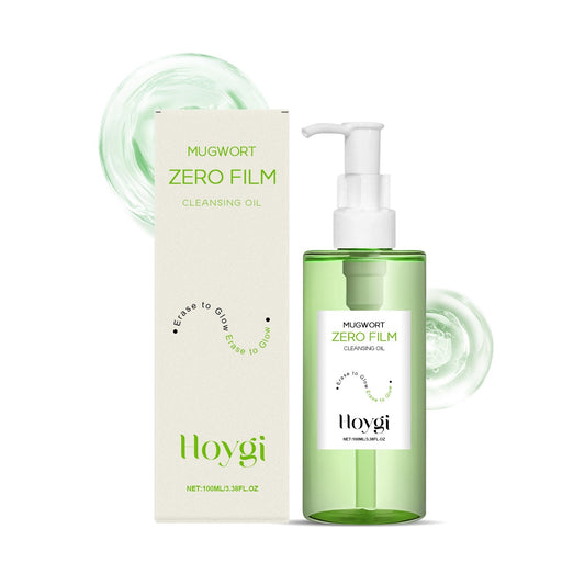 Hoygi Mugwort Zero Film – Gentle Makeup Removal & Deep Cleansing Facial Oil