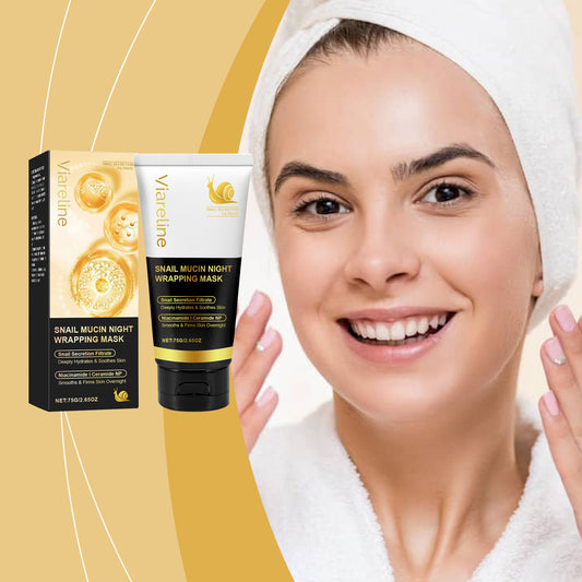 Viareline Turmeric Sleeping Mask – Deep Hydration & Brightening Overnight Treatment for Glowing Skin (75g)