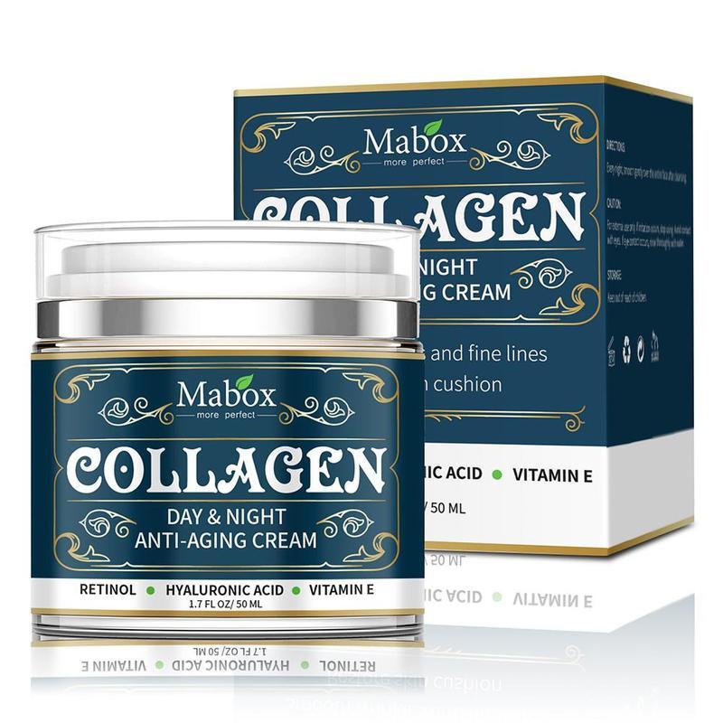 Collagen Moisturizing Face Cream for Anti-Aging, Wrinkle Reduction & Skin Firming Hydration