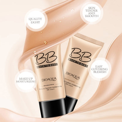 BIOAQUA Moisturizing Waterproof Foundation – Skin Brightening & Long-Lasting Coverage