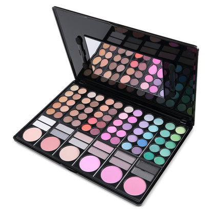 78-Color Eyeshadow Palette – Matte & Shimmer Finish for Endless Eye Looks