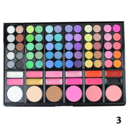 78-Color Eyeshadow Palette – Matte & Shimmer Finish for Endless Eye Looks