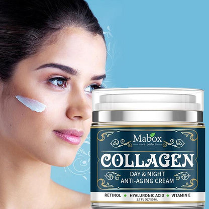 Collagen Moisturizing Face Cream for Anti-Aging, Wrinkle Reduction & Skin Firming Hydration